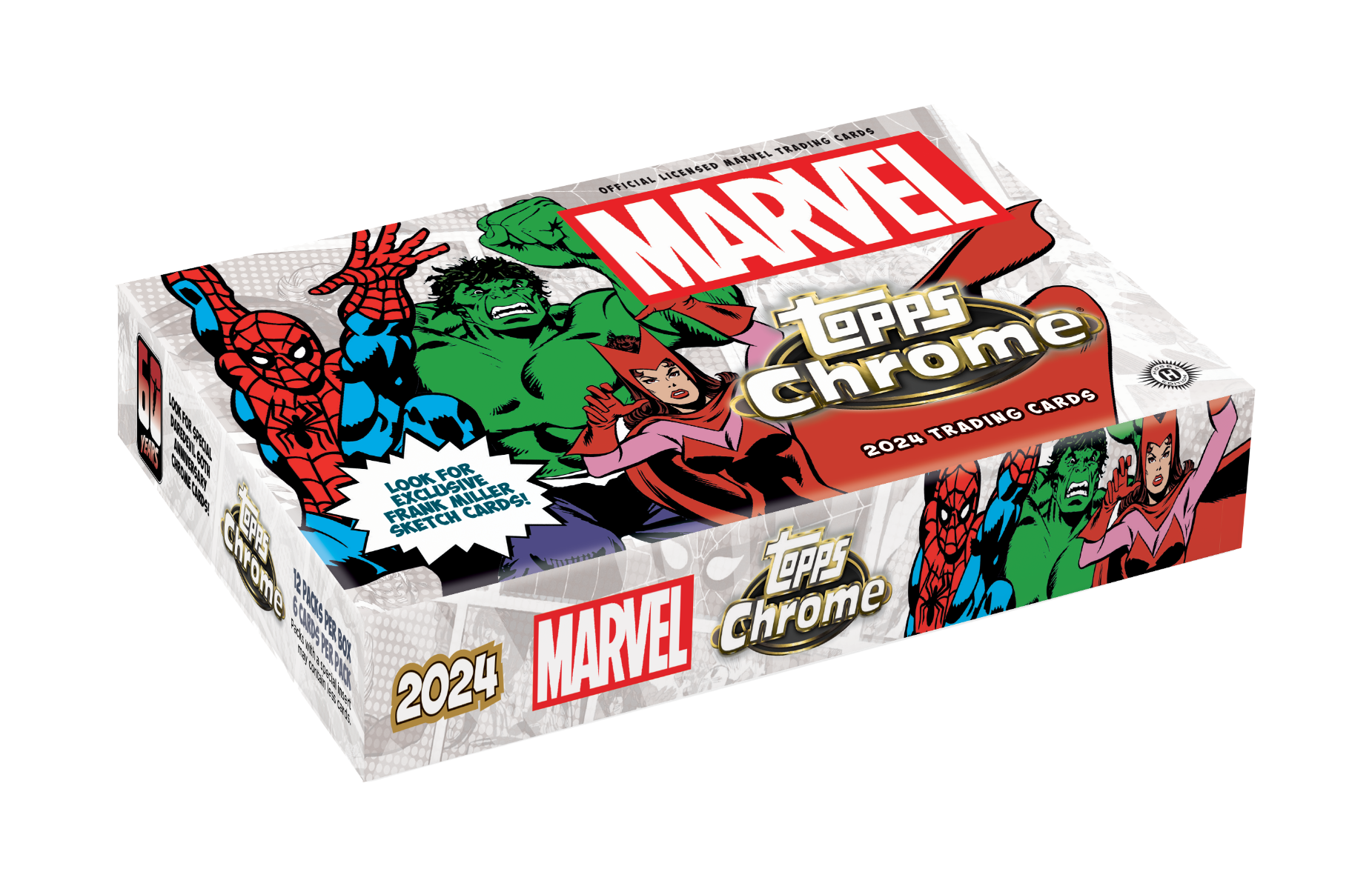 TOPPS MARVEL CHROME 2024 12 BOX PICK YOUR CHARACTER CASE BREAK 6 TFF