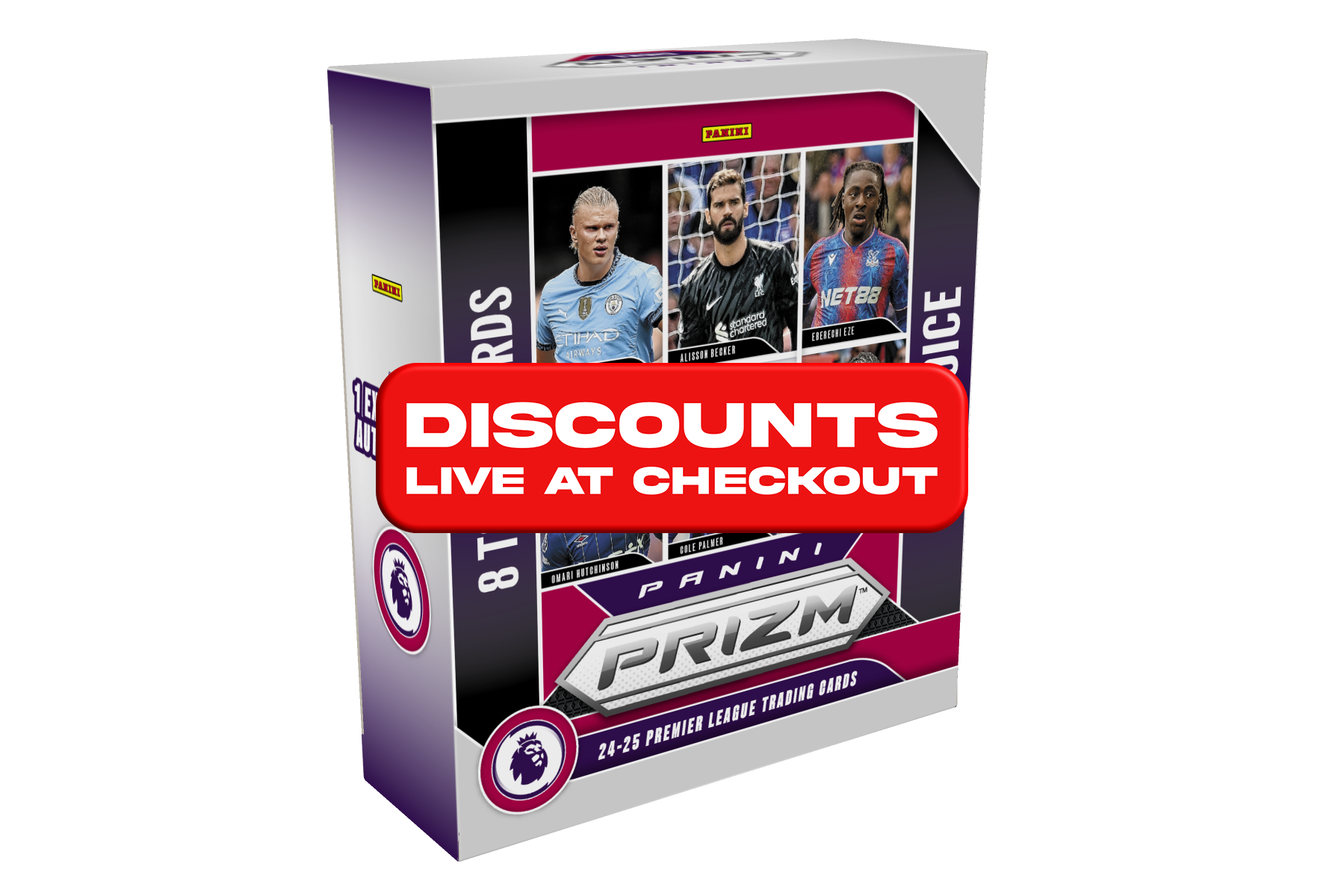 PANINI PREMIER LEAGUE PRIZM 2024/25 20 BOX CHOICE CASE PYT/PYP #6