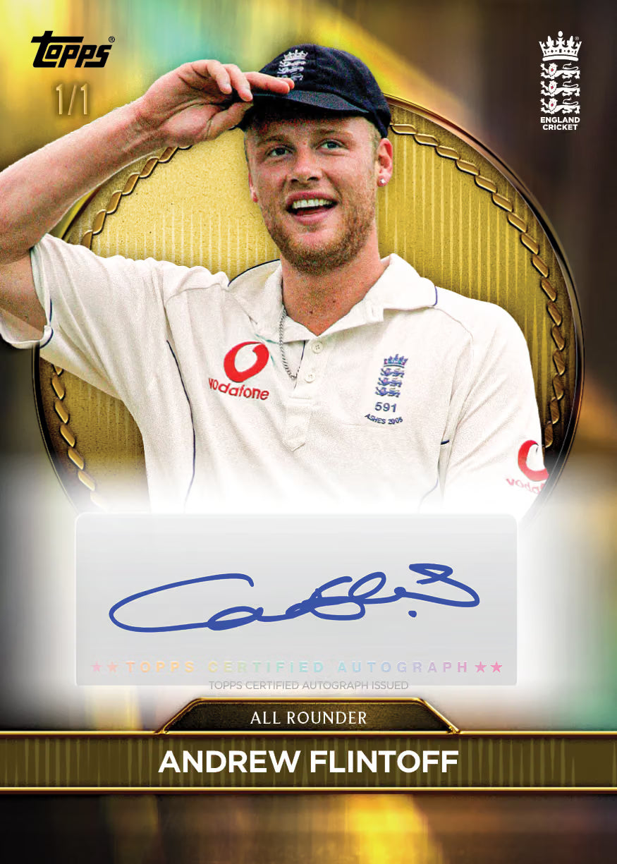 Topps® England Cricket Team Set 2025 Sealed