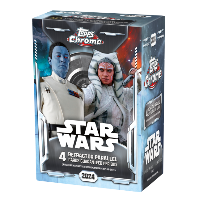 TOPPS STAR WARS CHROME 2024 VALUE BOX SEALED