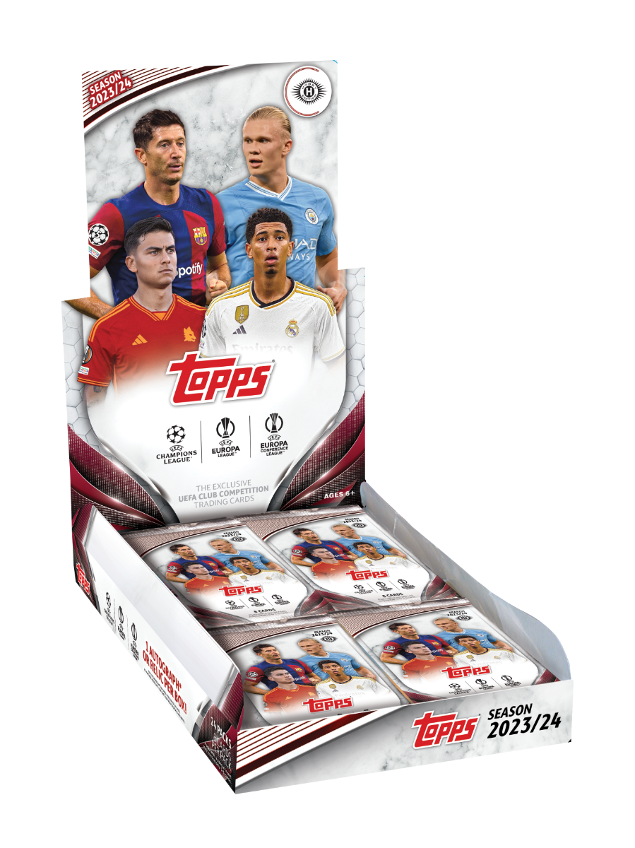 TOPPS UEFA CLUB COMPETITIONS 2023/24 BOX SEALED