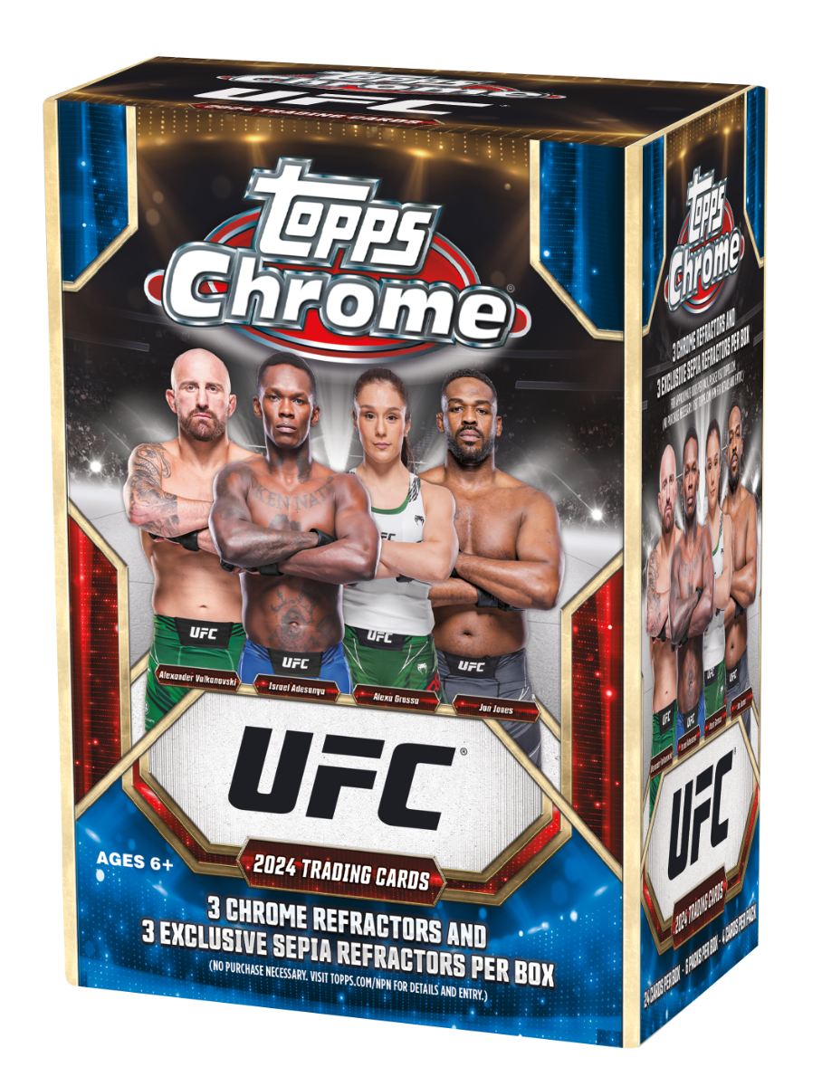 TOPPS UFC CHROME 2024 VALUE BOX SEALED