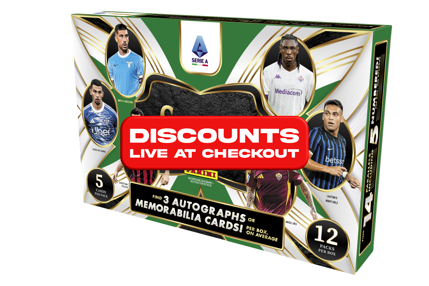 Panini Select Serie A 12 Box Case PYT/PYP #6