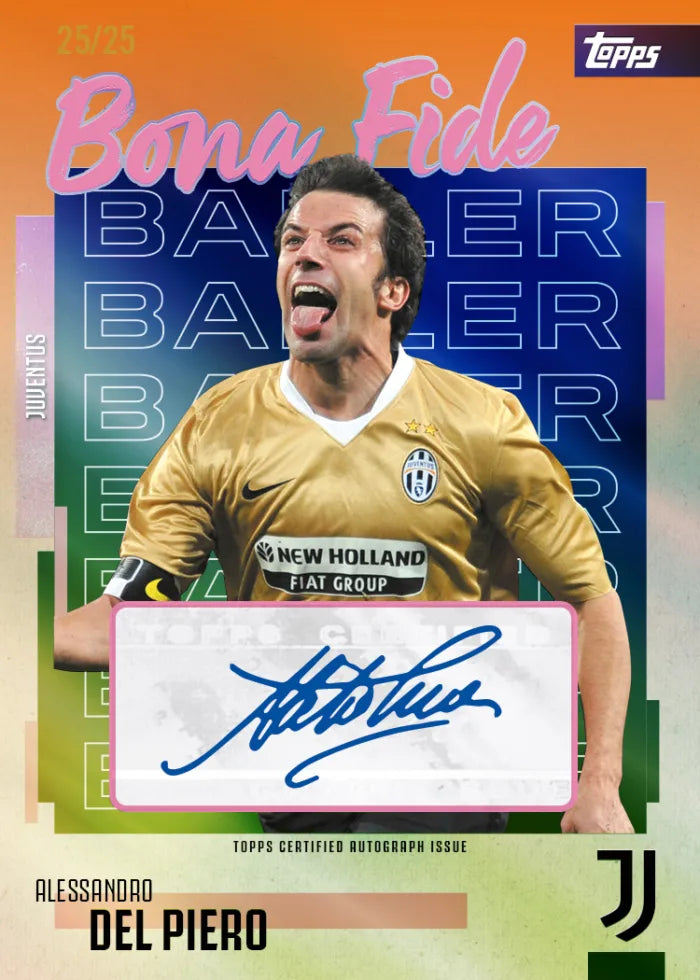 Topps® Juventus 2025/26 Team Set Sealed