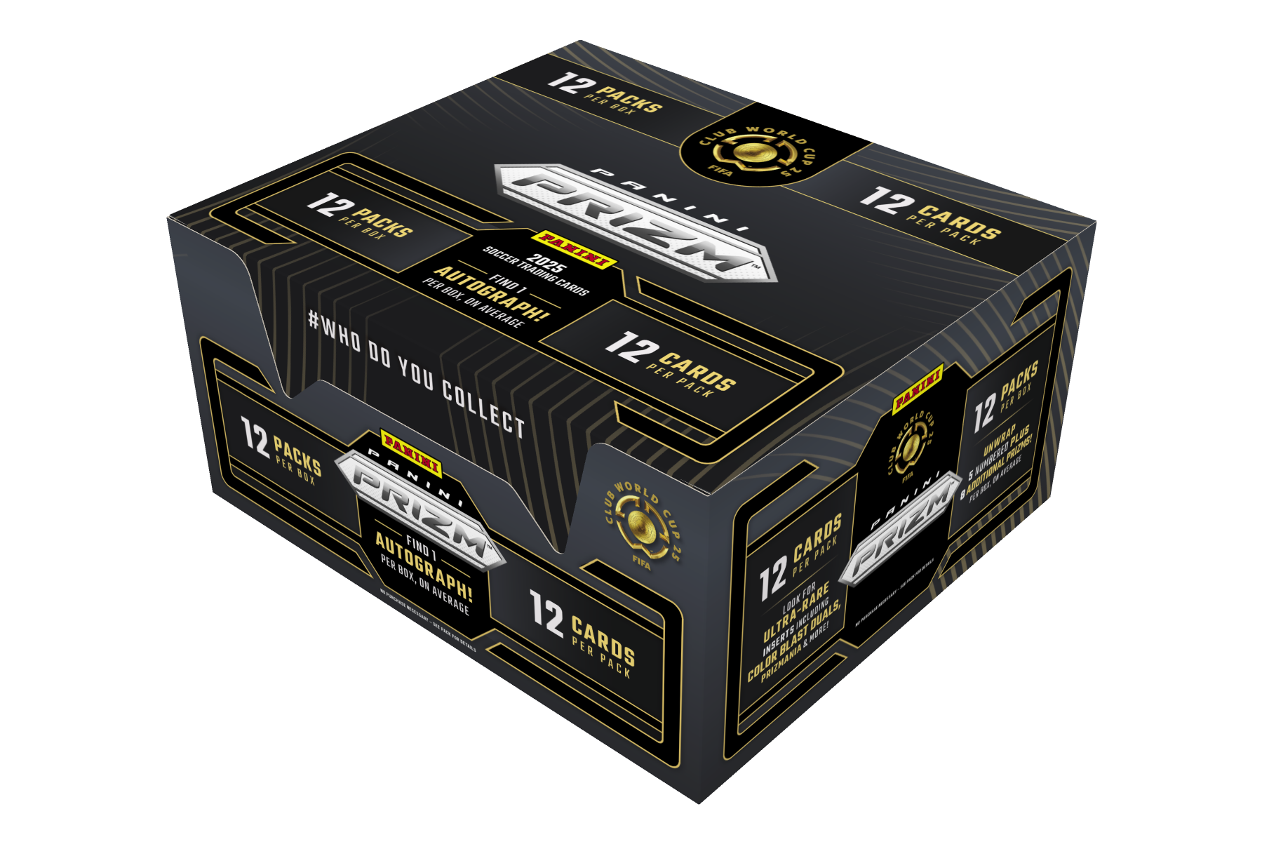 2025 Panini Prizm FIFA Club World Cup Soccer Hobby Box Sealed