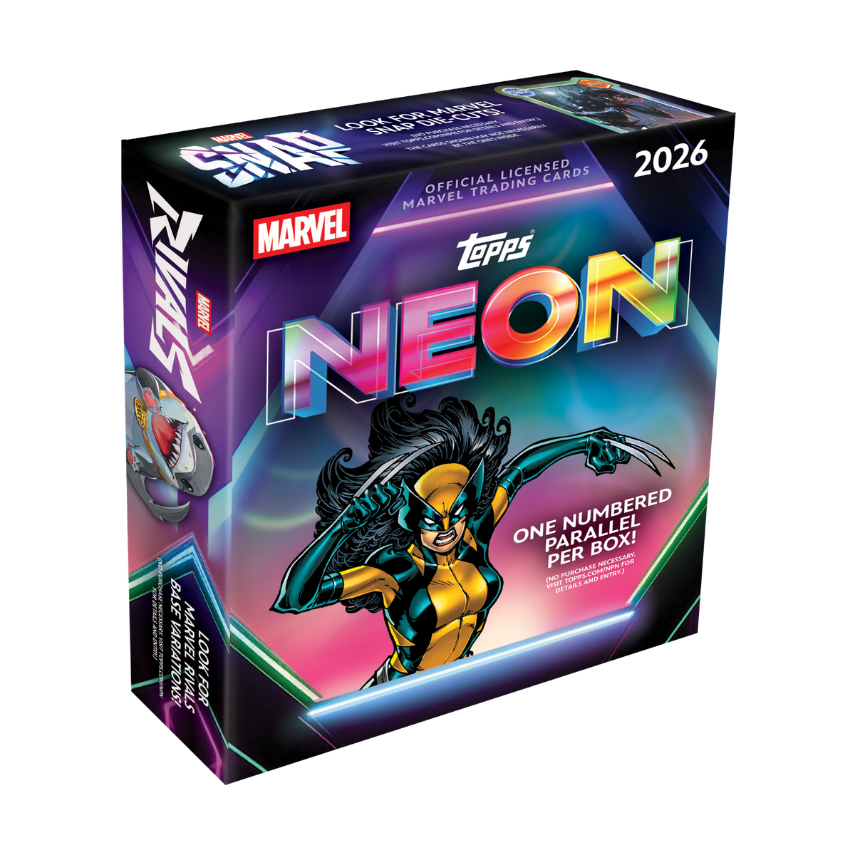 2026 Topps Neon Marvel - Mega Box Sealed
