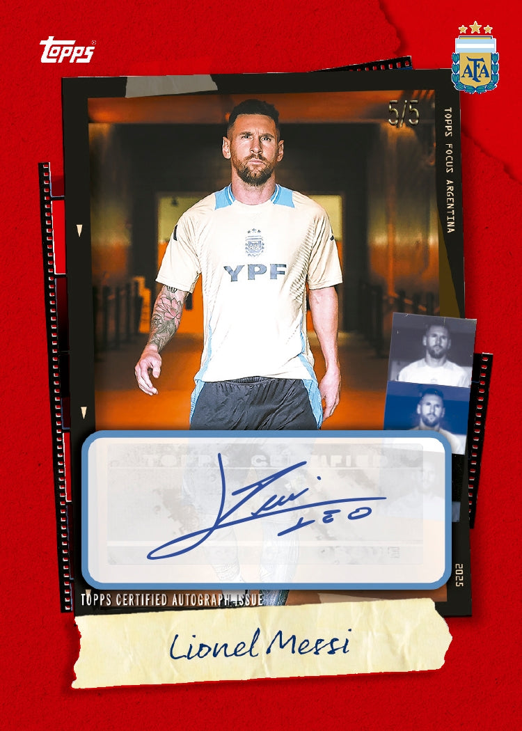 2025 Topps® Focus Argentina 12 Box PYP Case #1