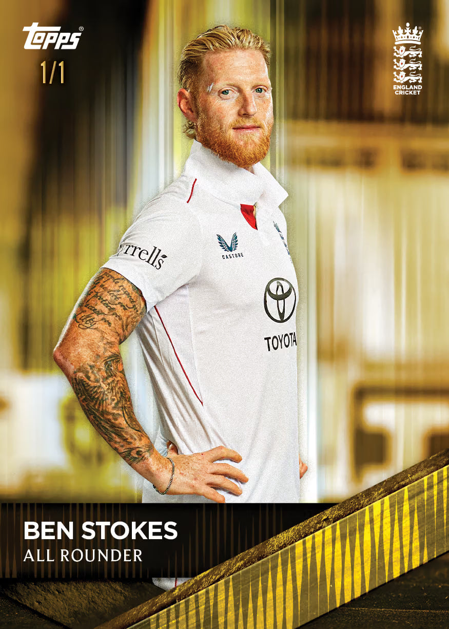Topps® England Cricket Team Set 2025 Sealed