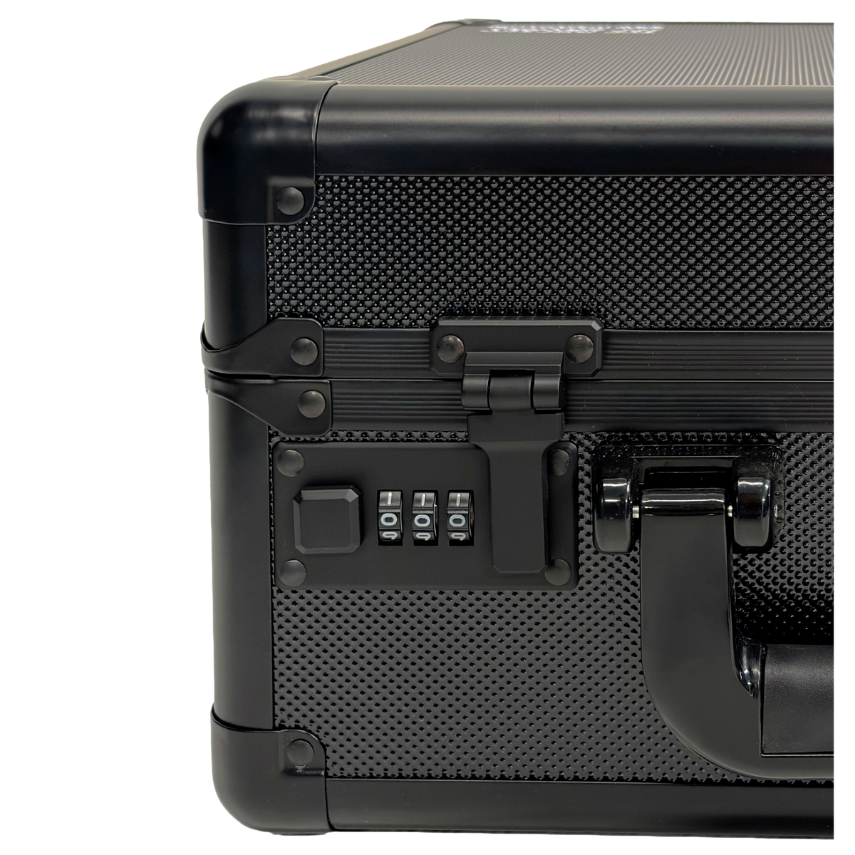 3 ROW ALUMINIUM TRADING CARD STORAGE CASE WITH NUMBER SAFETY LOCK