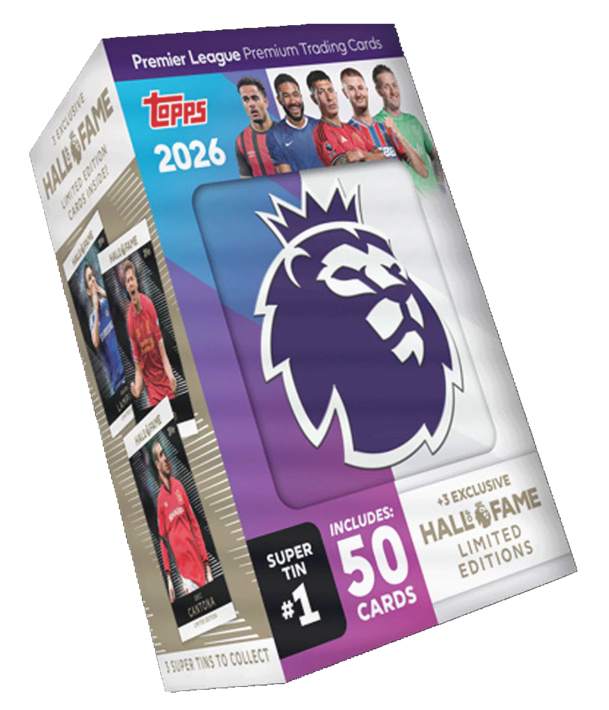 Topps Premier League 2026 - Debut Edition - Super Tin #1 Sealed