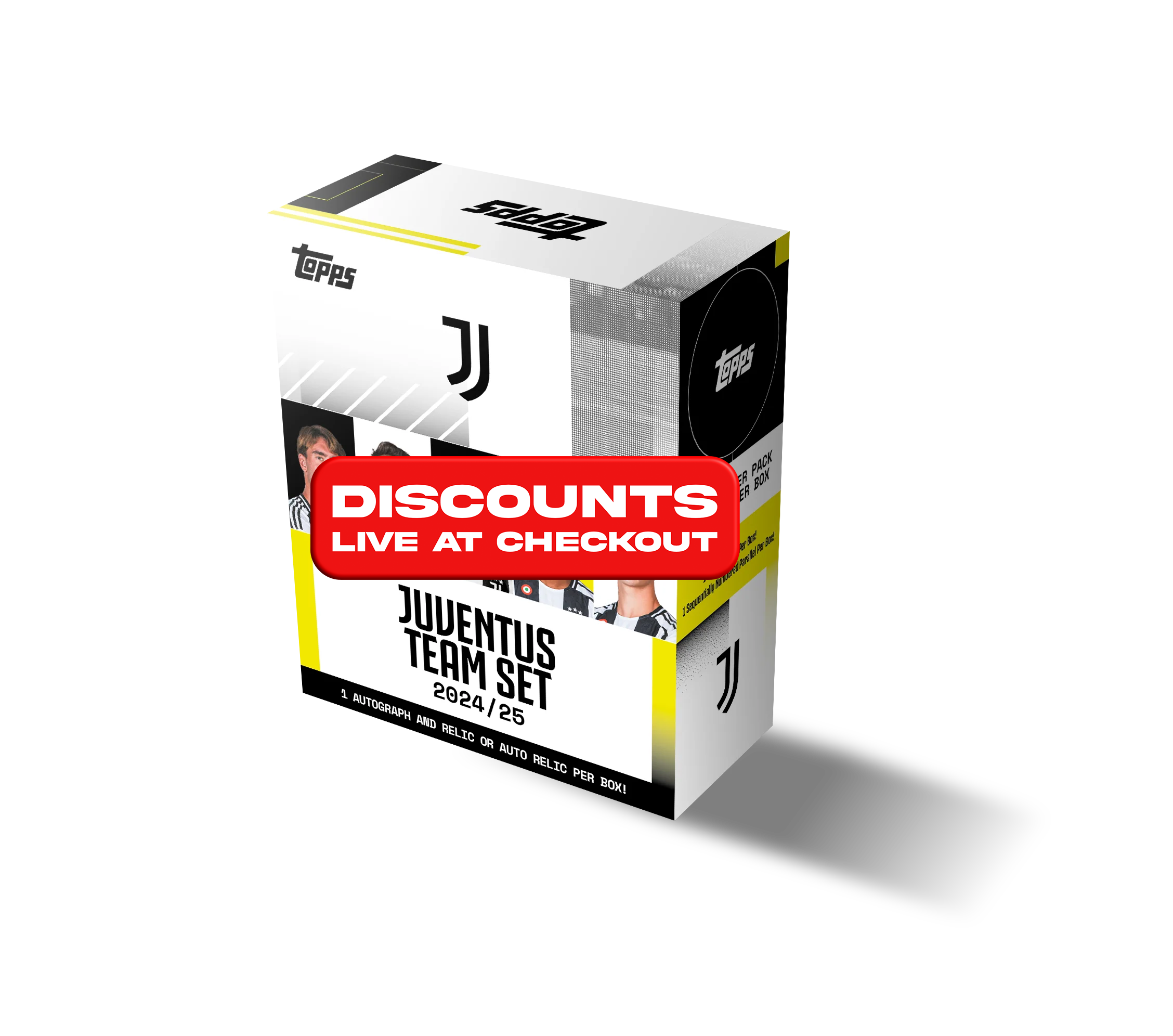 Topps® Juventus Team Set 2024/25 20 Box PYT/PYP Case #3