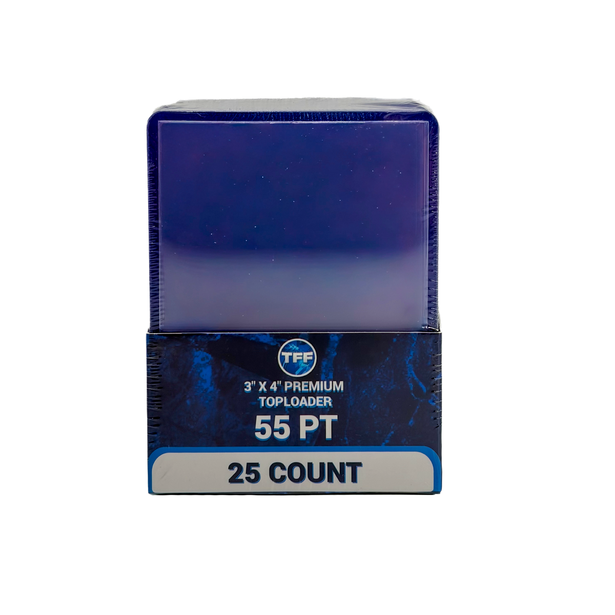 TFF BREAKS PREMIUM 55PT TOPLOADERS 40 PACK CASE (1000 TOPLOADERS)