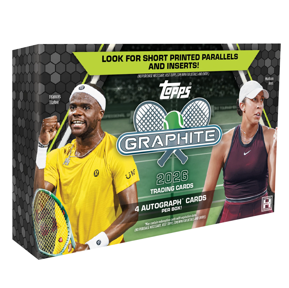 2026 Topps Graphite Tennis - Hobby Box Sealed