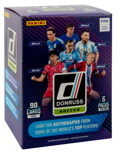 2024-25 Panini FIFA Donruss Soccer Trading Cards Blaster Box Sealed