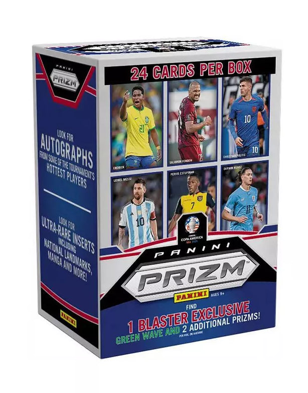 Panini Prizm Copa America 2024 Soccer Blaster Box Sealed