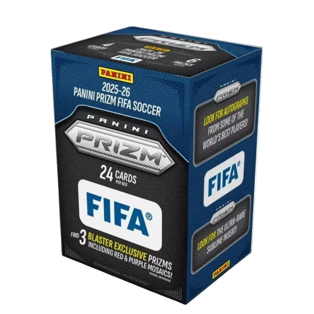 2025-26 Panini Prizm FIFA Soccer Blaster Sealed
