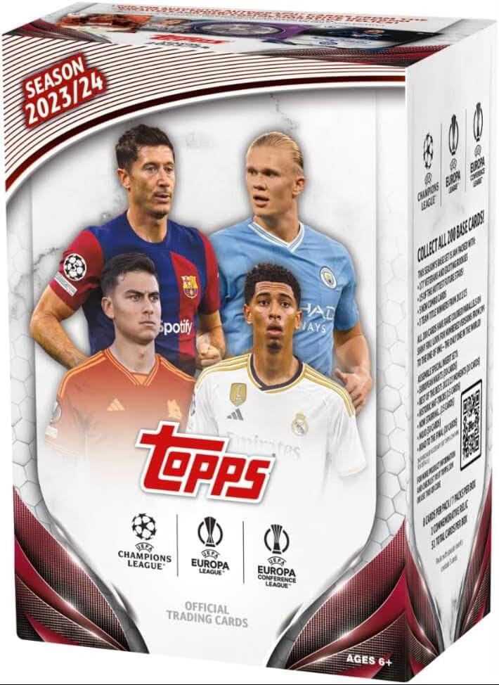 TOPPS UEFA CLUB COMPETITIONS 2023/24 FLAGSHIP VALUE BOX SEALED