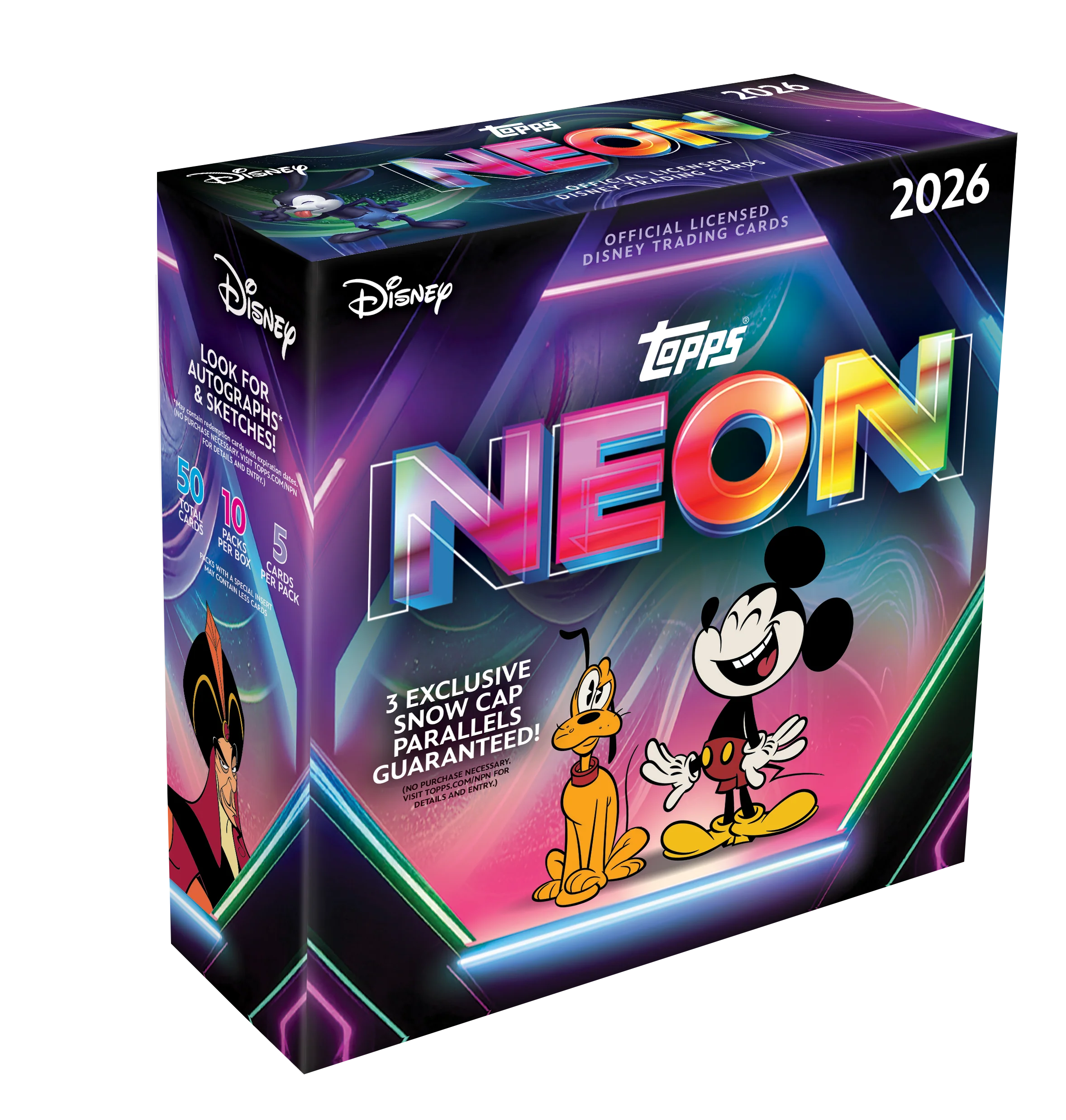 2025 Topps Disney Neon - Mega Box Sealed