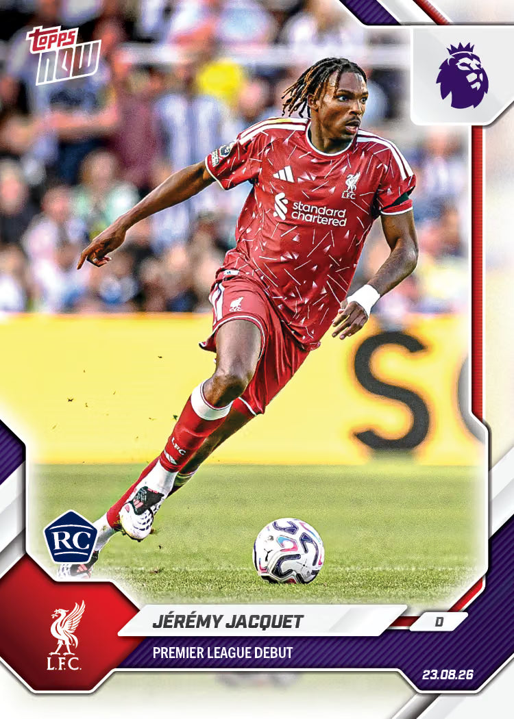 Jérémy Jacquet - 2026-27 Premier League Topps NOW® - Card 8