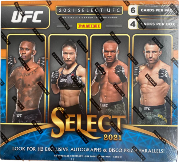 PANINI SELECT UFC 2021 H2 HOBBY HYBRID BOX SEALED