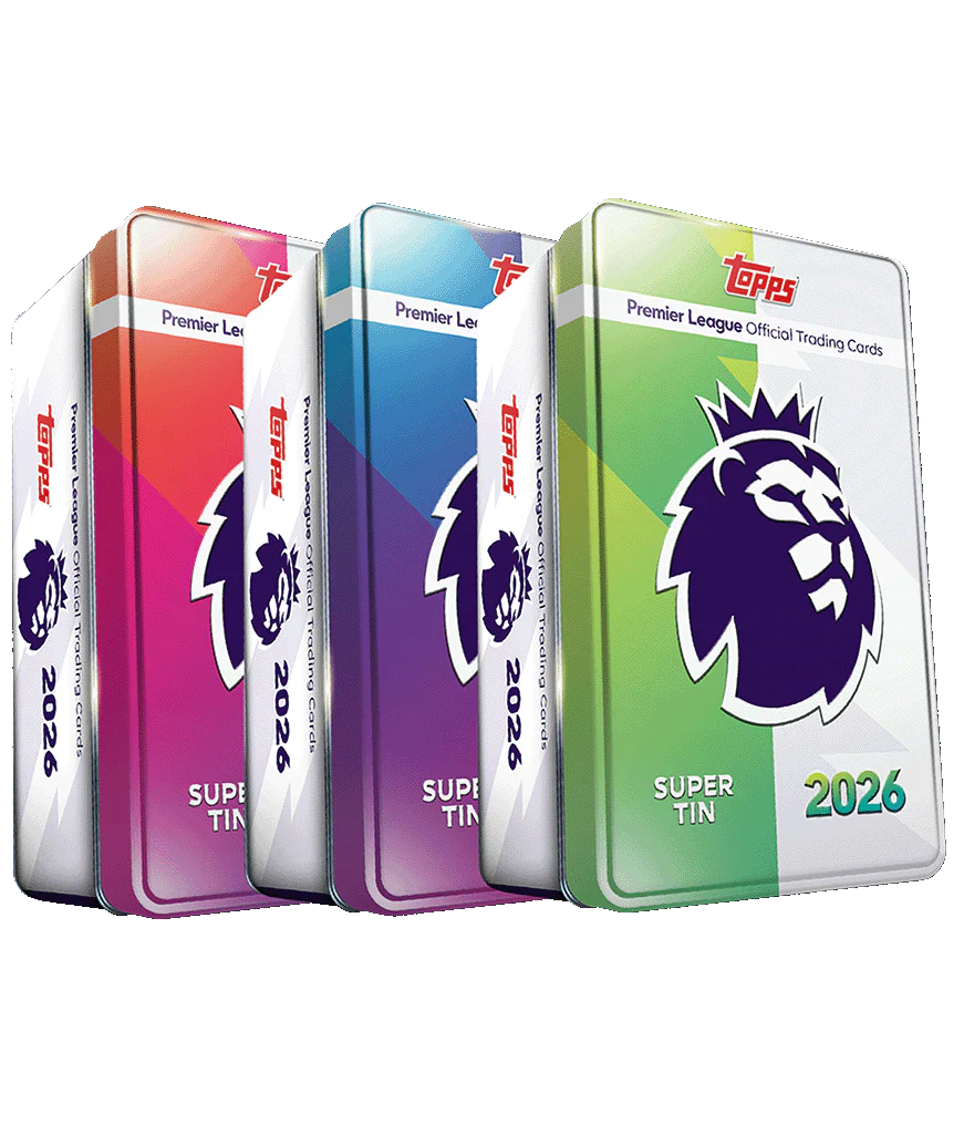 Topps Premier League 2026 - Debut Edition - Super Tin Bundle Sealed