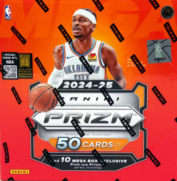 2024-25 Panini Prizm Basketball Mega Box Sealed