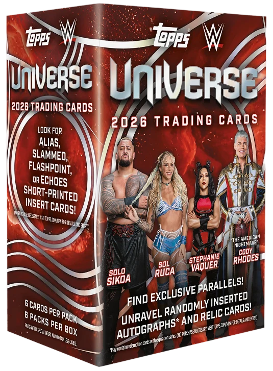 2026 Topps WWE Universe - Value Sealed