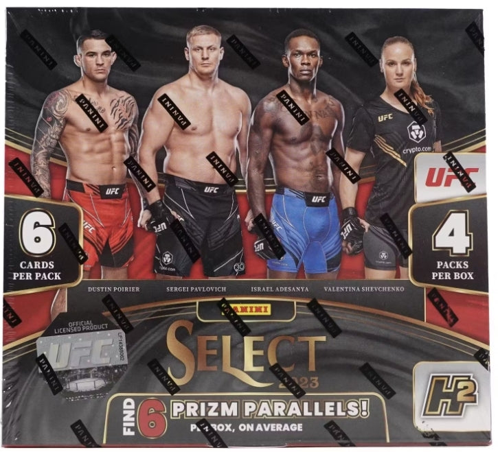 PANINI SELECT UFC 2023 H2 HOBBY HYBRID BOX SEALED