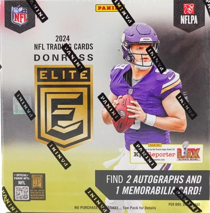 PANINI DONRUSS ELITE FOOTBALL 2024 HOBBY BOX SEALED