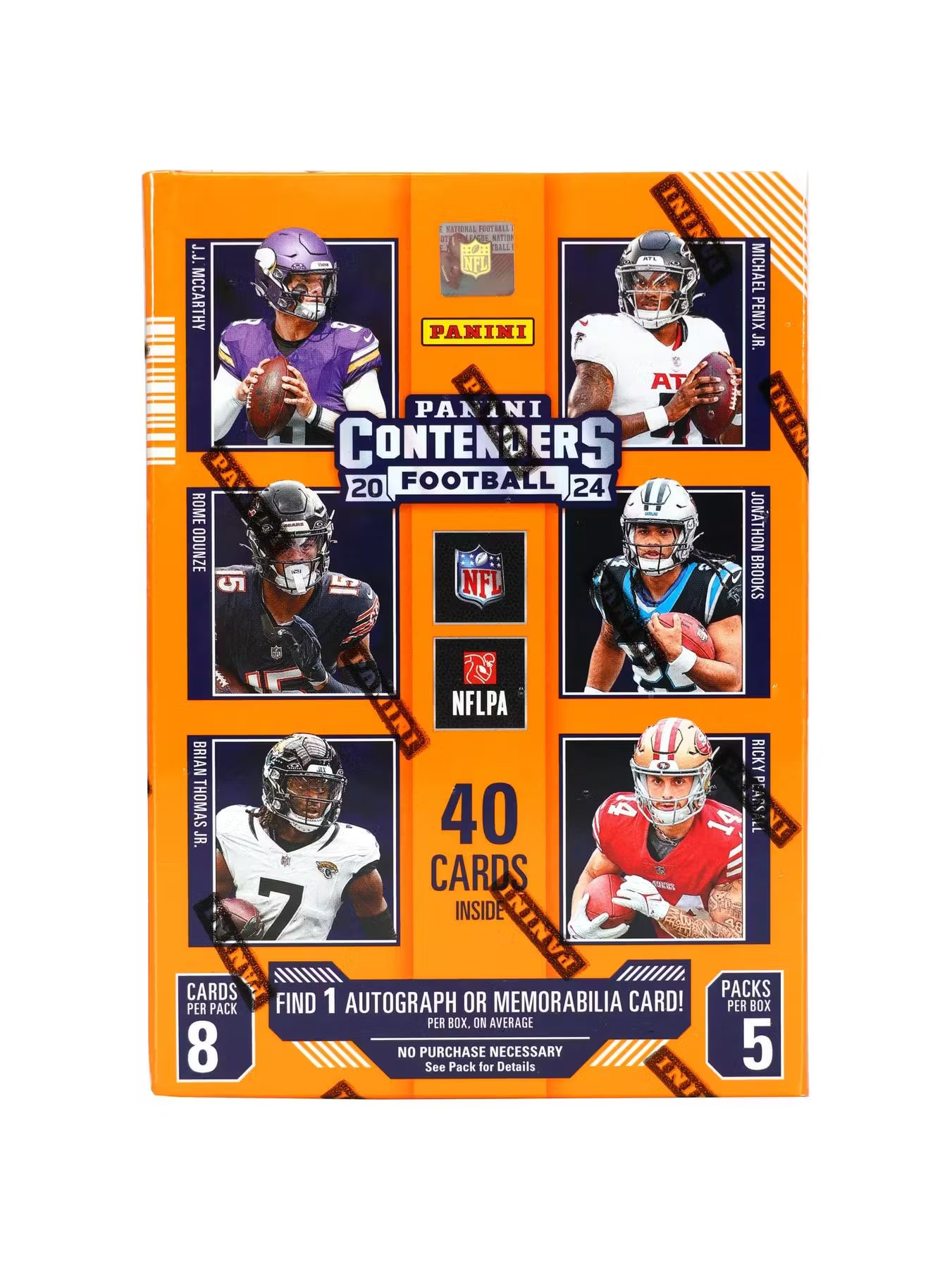 2024 Panini Contenders Football 5-Pack Blaster Sealed