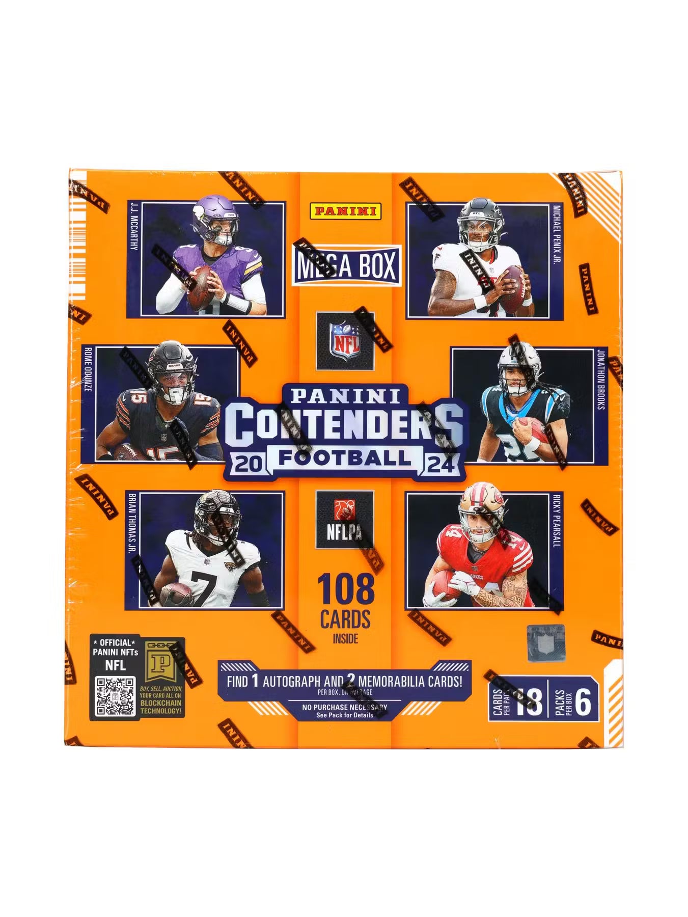 2024 Panini Contenders Football Mega Box Sealed