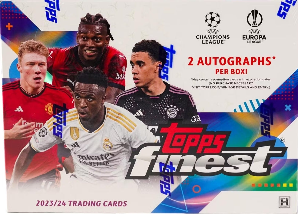 TOPPS UEFA CLUB COMPETITIONS FINEST 23/24 PYT/PYP CASE BREAK #15