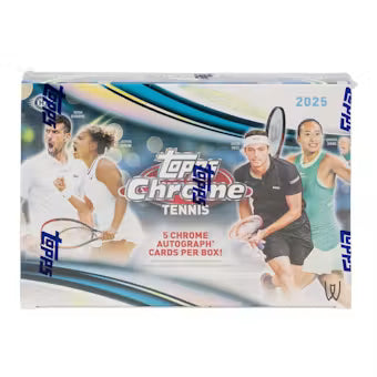 2025 Topps Chrome® Tennis - Breaker Delight Box Sealed