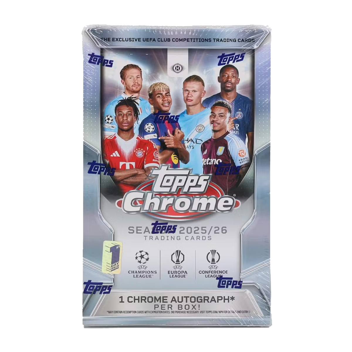 Topps Chrome UEFA Club Competitions 2025-26 FDI 3-Box PYT Break