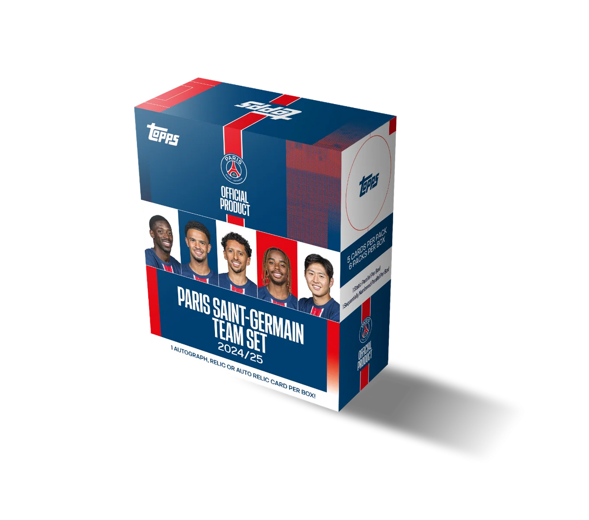 Topps Paris Saint-Germain 2024/25 Team Set (Sealed)