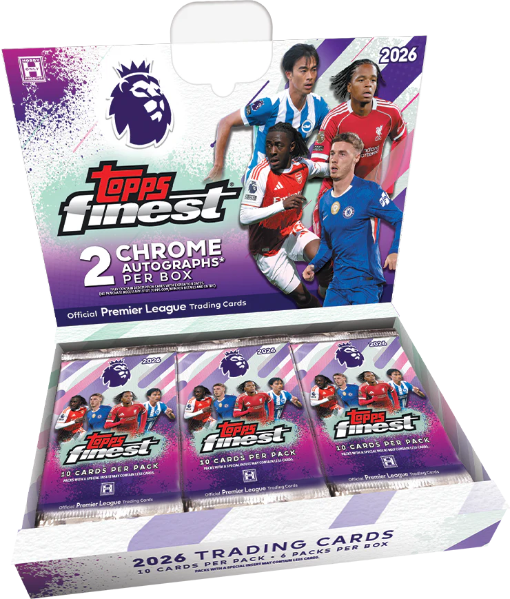 Topps Finest Premier League 2026 - Hobby Box Sealed