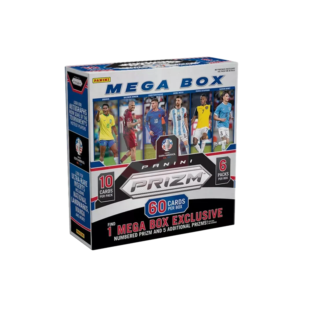 Panini Prizm Copa America 2024 Soccer Mega Box Sealed
