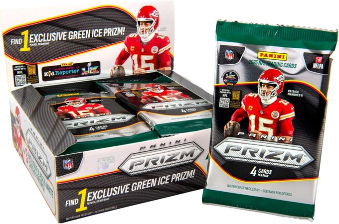 2025 Panini Prizm Football Retail Box Sealed