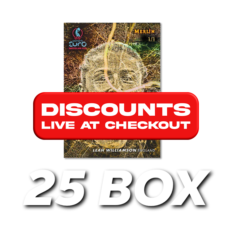 Topps Merlin UEFA Women’s Euros 2025 25 Box PYP/PYT #5