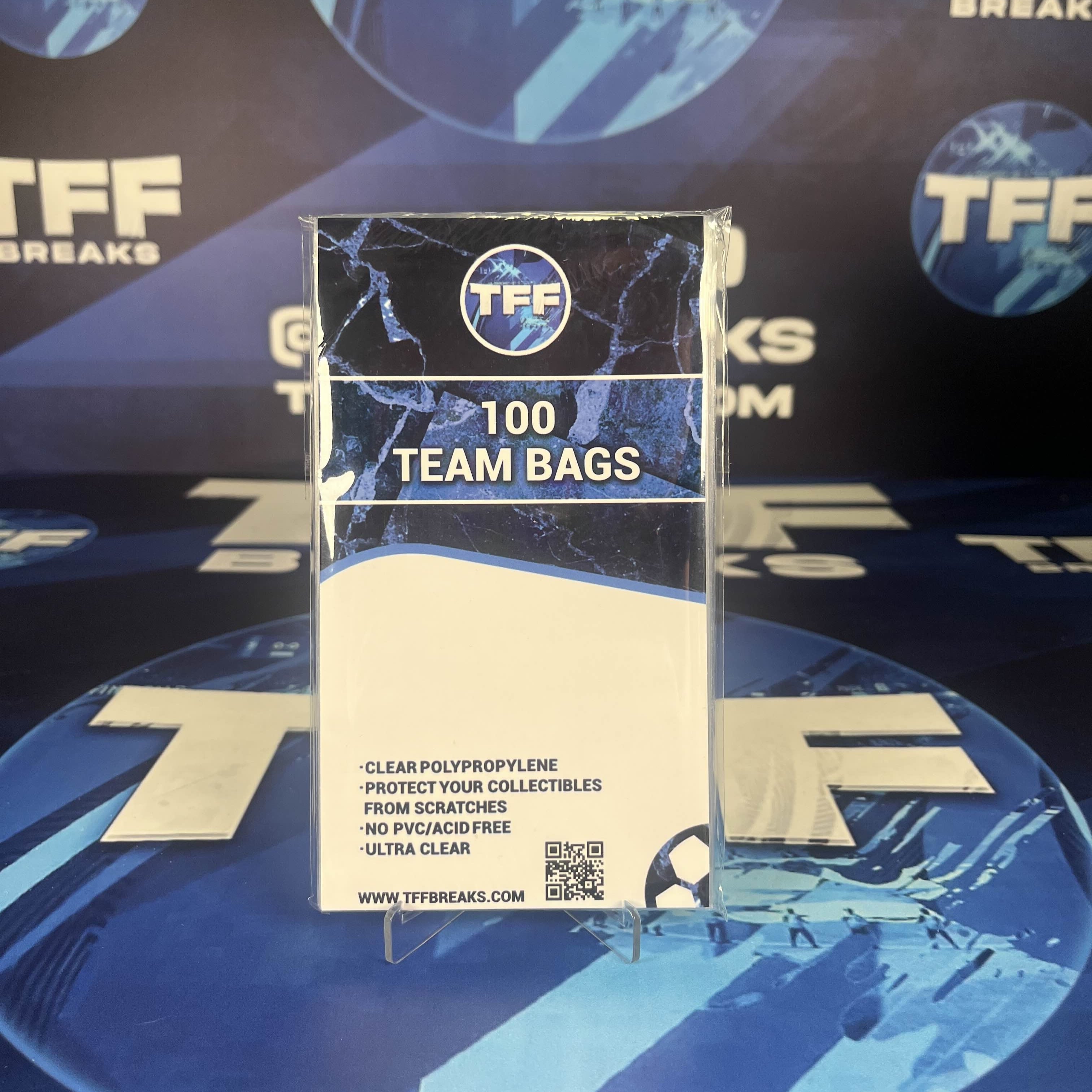 TFF BREAKS PREMIUM LARGE RESEALABLE TEAM BAGS 100 PACK