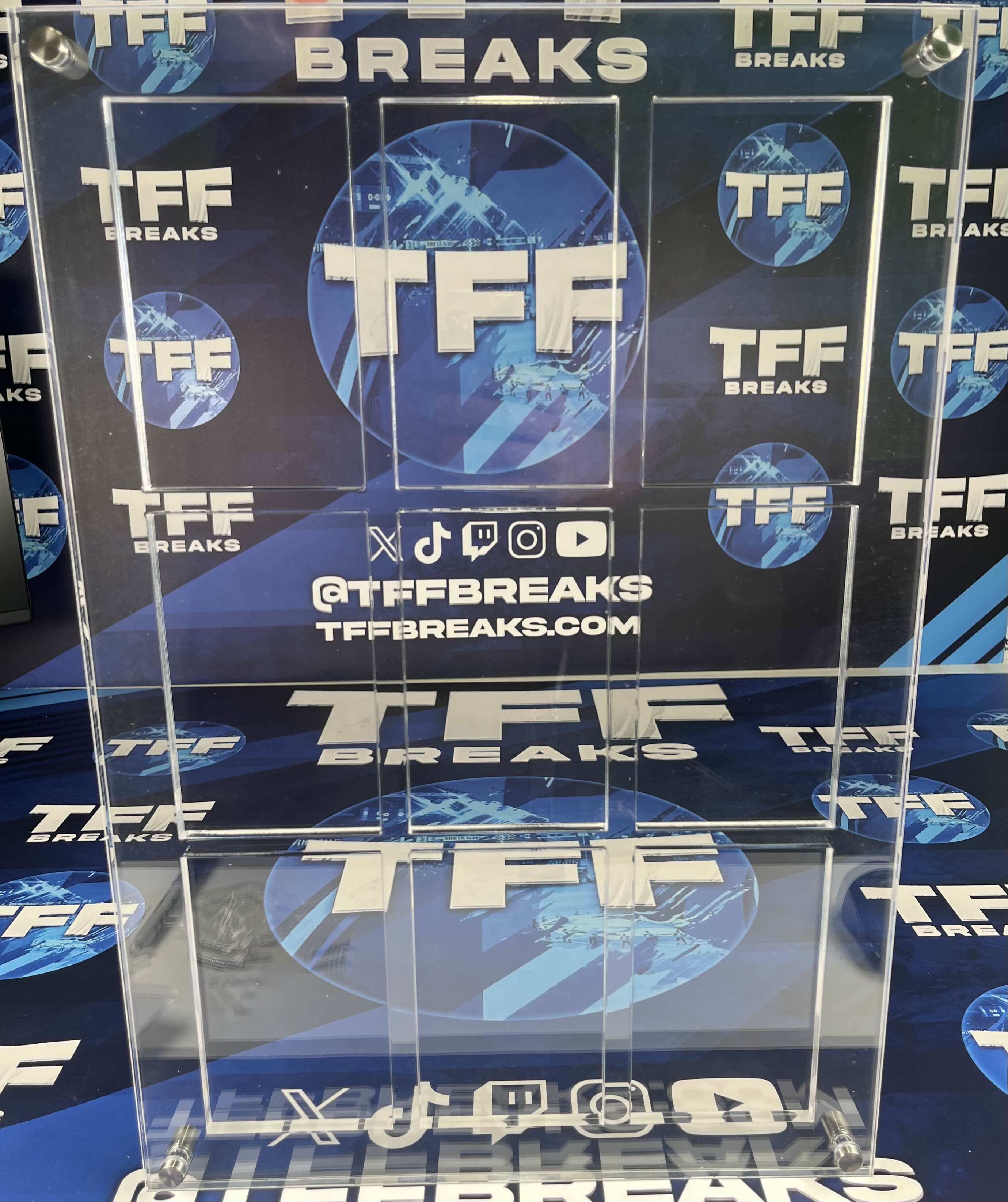 TFF BREAKS GRADED CARD WALL DISPLAY (9 CARDS)
