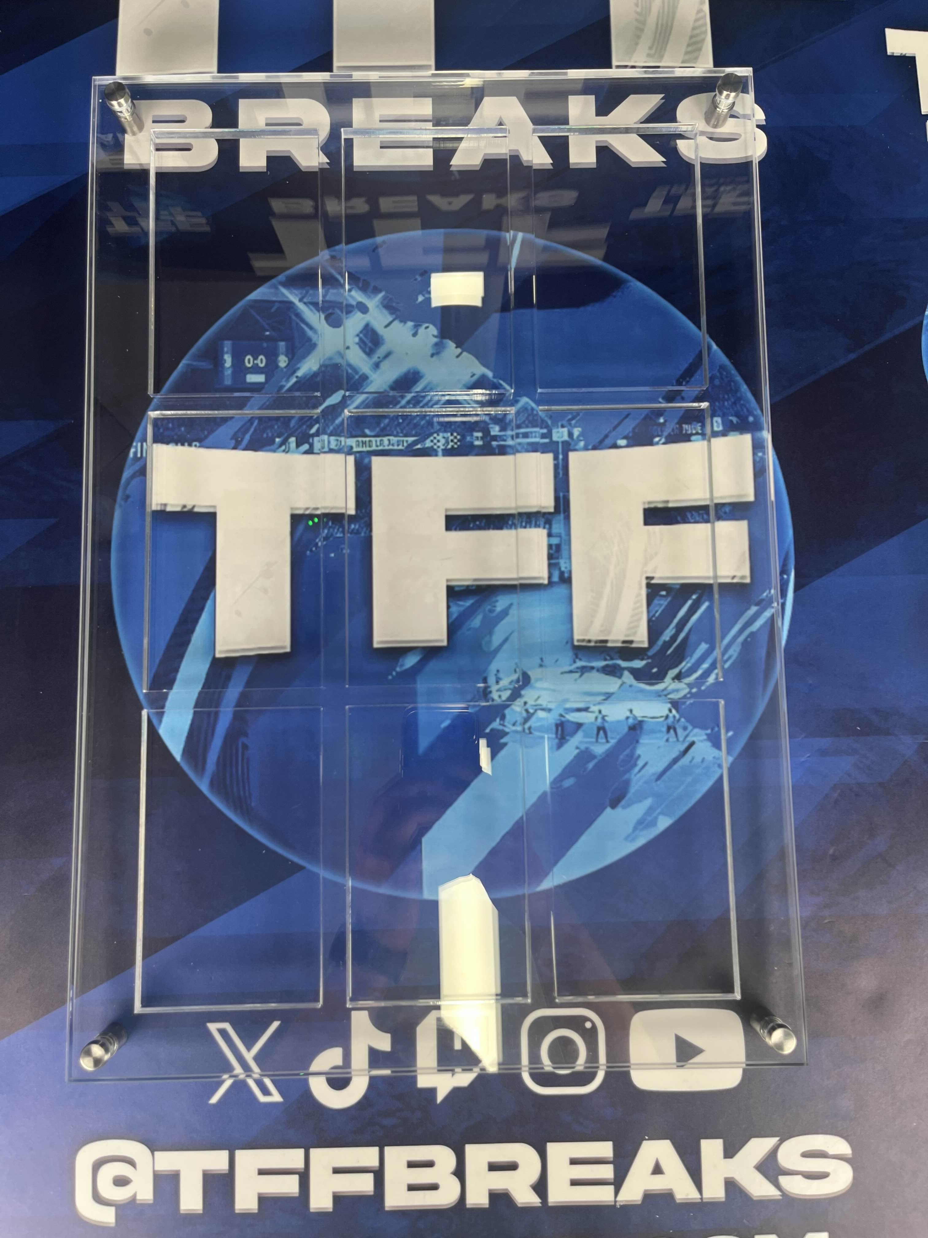 TFF BREAKS GRADED CARD WALL DISPLAY (9 CARDS)