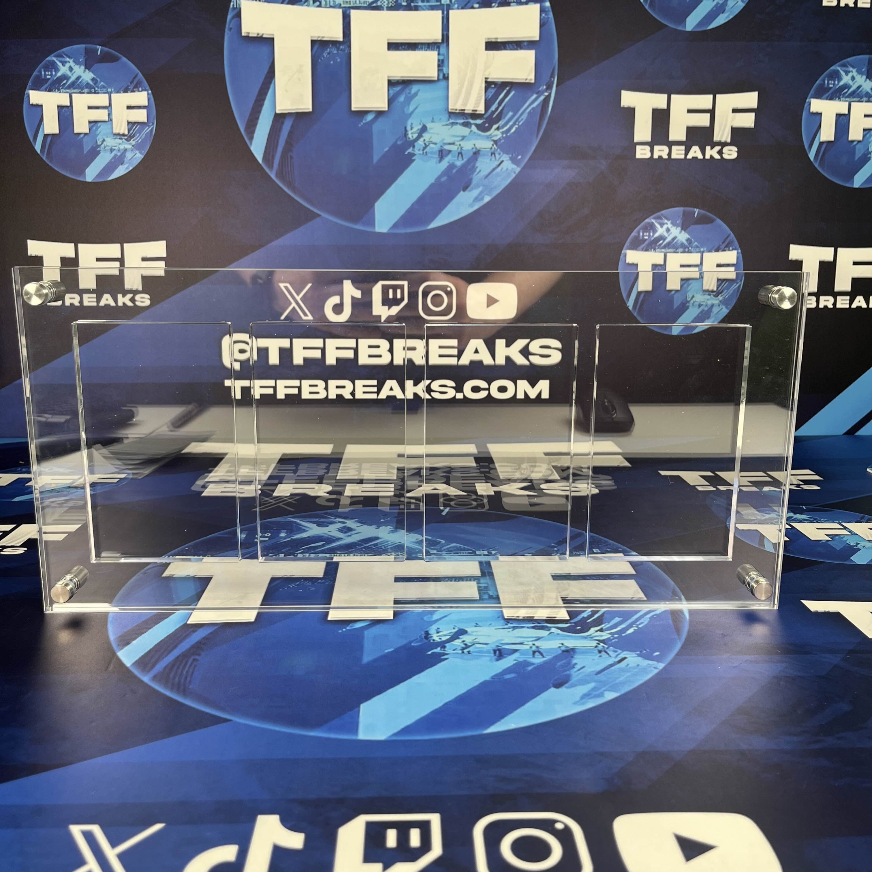 TFF BREAKS GRADED CARD WALL DISPLAY (4 CARDS)