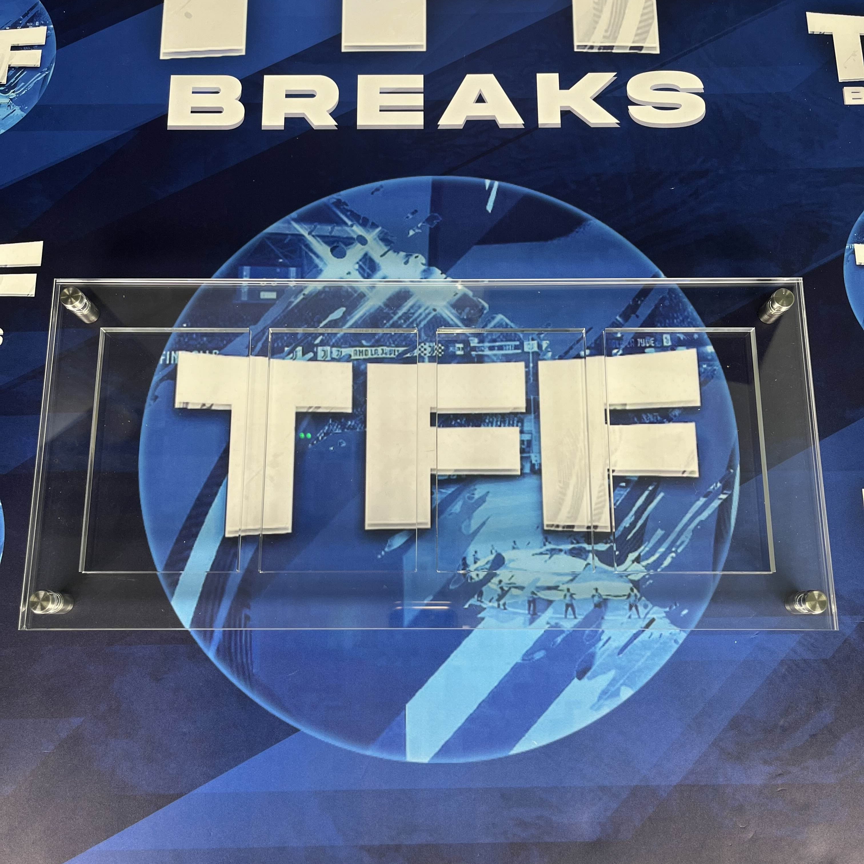 TFF BREAKS GRADED CARD WALL DISPLAY (4 CARDS)