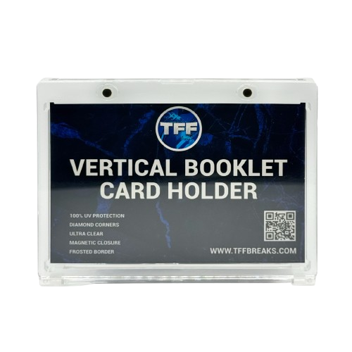 TFF BREAKS ONE TOUCH VERTICAL BOOKLET CARD HOLDER