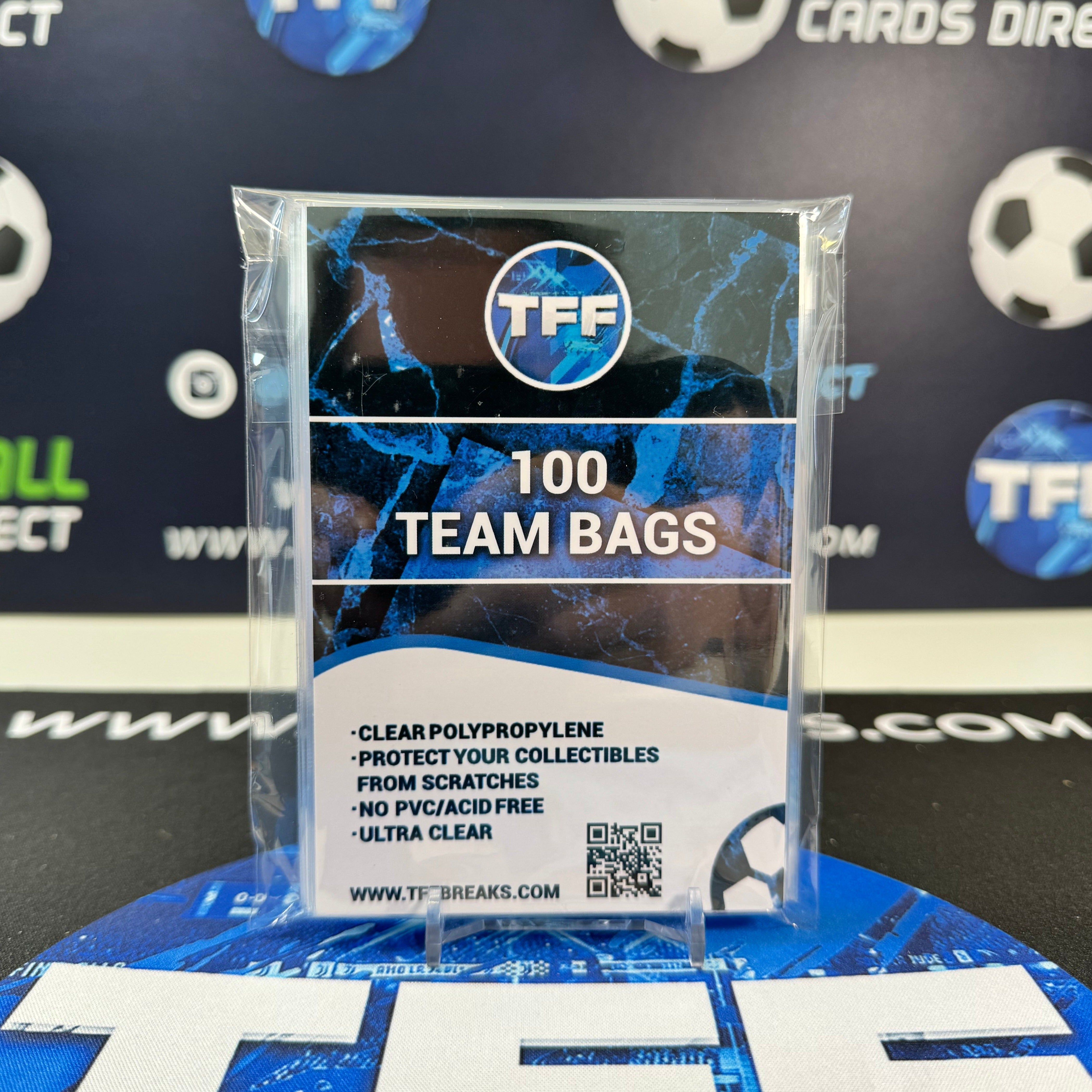 TFF BREAKS PREMIUM RESEALABLE TEAM BAGS 100 PACK