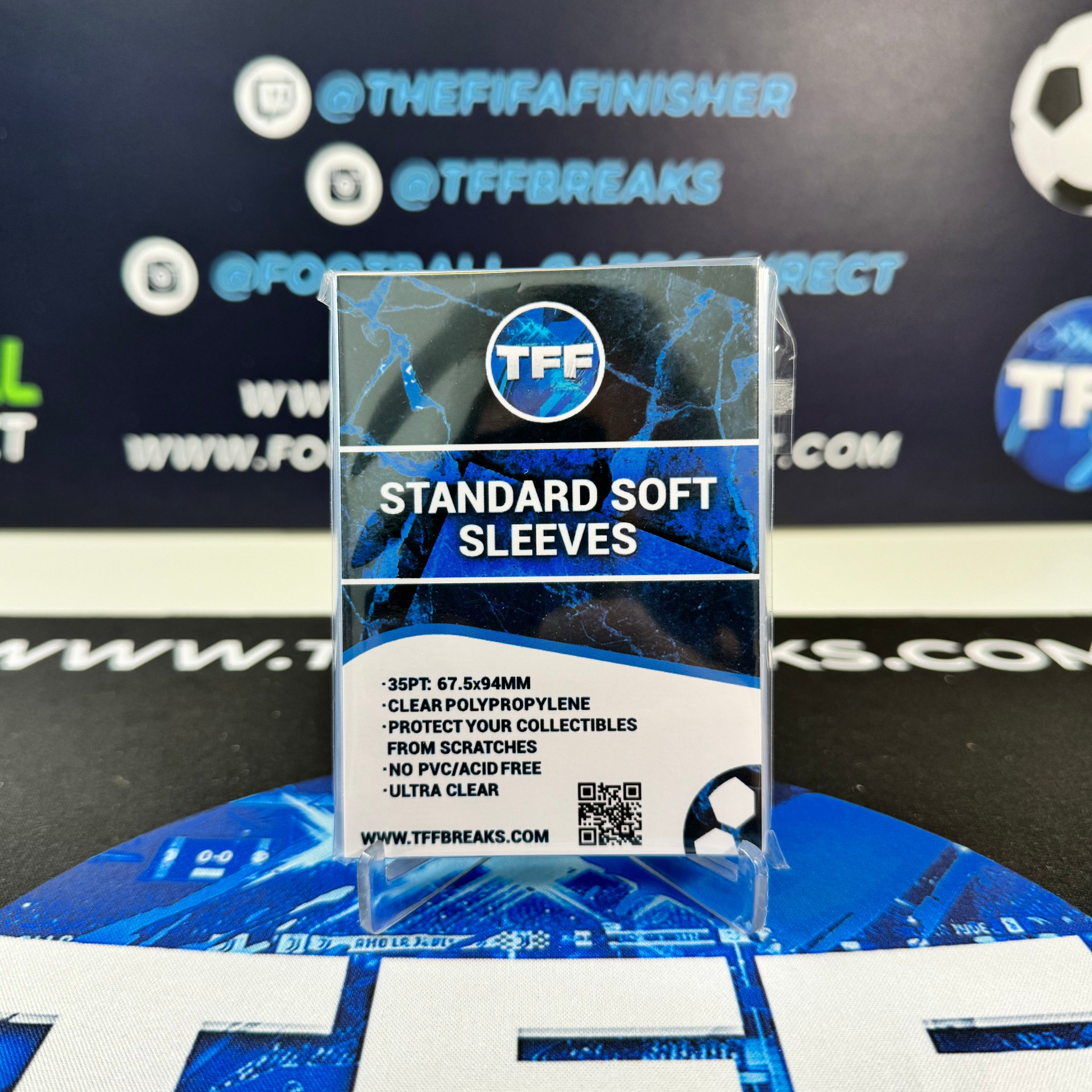 TFF BREAKS STANDARD SOFT SLEEVES 100 PACK