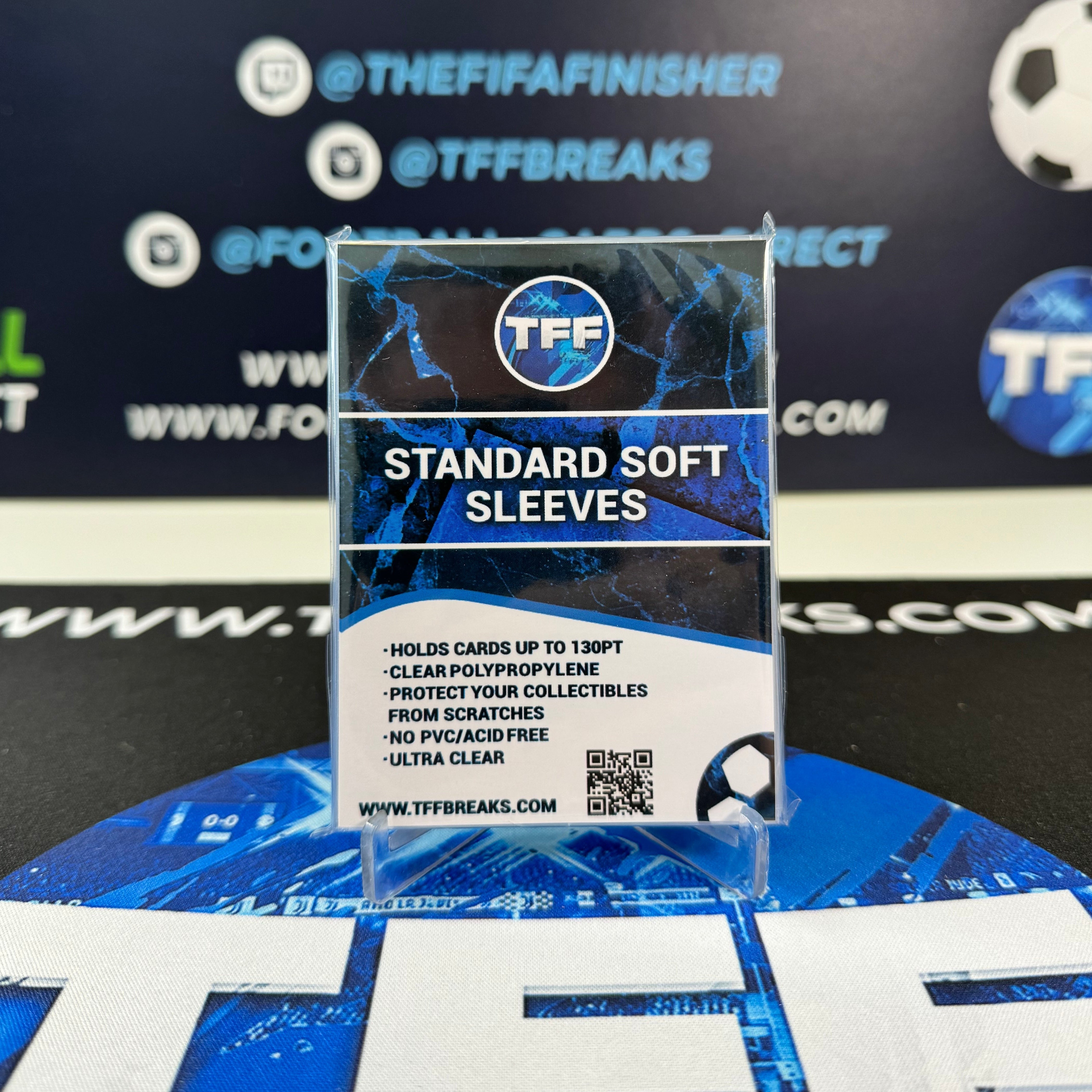 TFF BREAKS 130PT SOFT SLEEVES 100 PACK