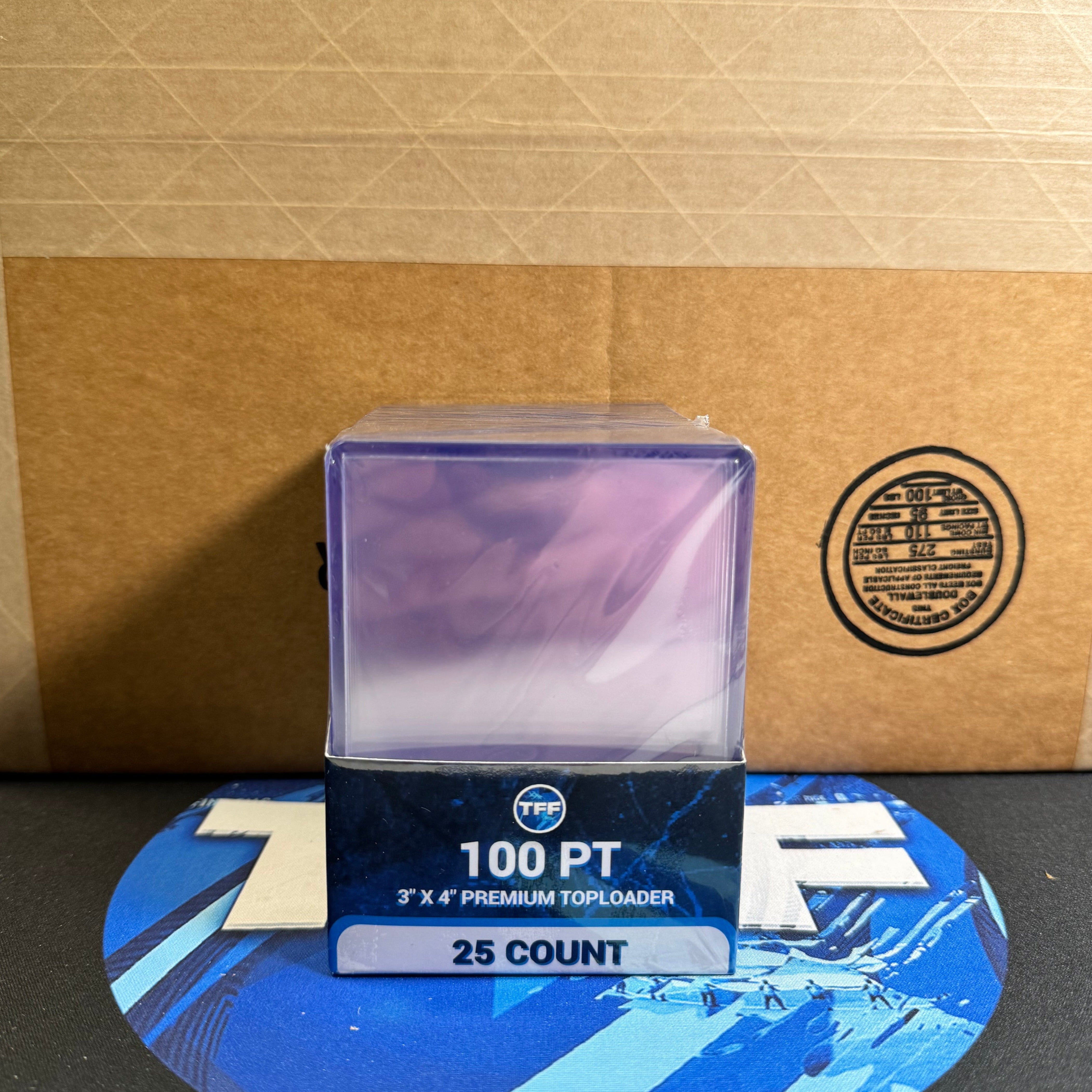 TFF BREAKS PREMIUM 100PT TOPLOADERS 40 PACKS SEALED CASE (1000 TOPLOADERS)