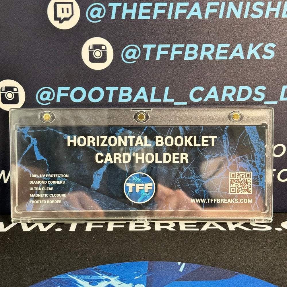 TFF BREAKS ONE TOUCH HORIZONTAL BOOKLET CARD HOLDER